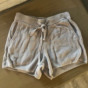 Barefoot Dreams ribbed shorts NEW (washed once not worn) SIZE XS